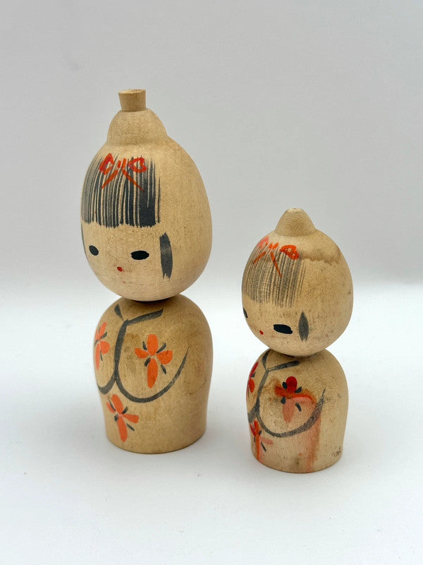 Poupée kokeshi Sosaku vintage Japon