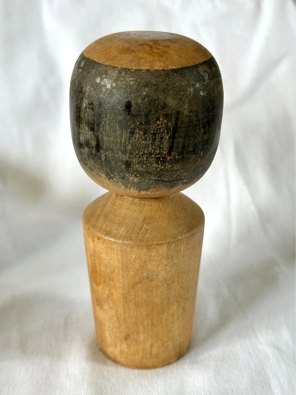Poupée kokeshi en bois Ukita Hideie importée du Japon