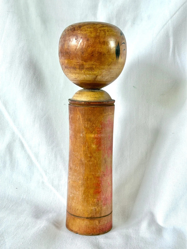 Poupée kokeshi japonaise vintage par Shoji Sakurai