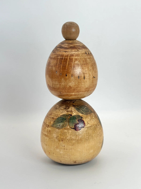 Sosaku kokeshi Camélia (Tsubaki)