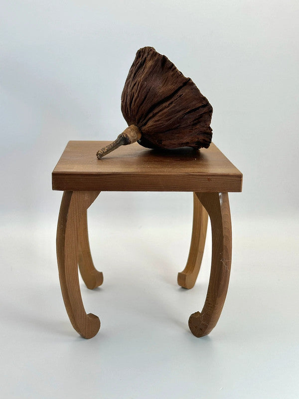 Mini présentoir de table vintage en bois
