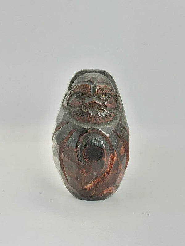 FT62 - Carving Folktoy Wooden Daruma