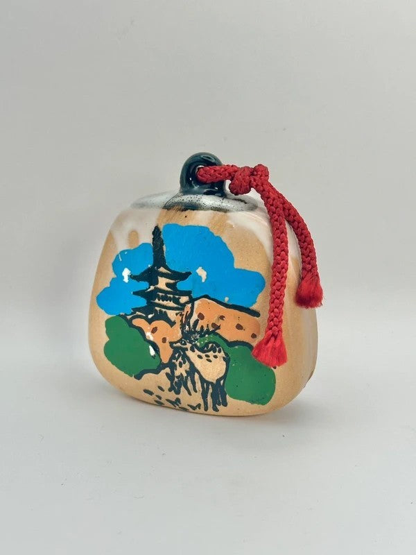 CB009 - Japanese Clay bell ornament Dorei Hōryū-ji Temple 法隆寺