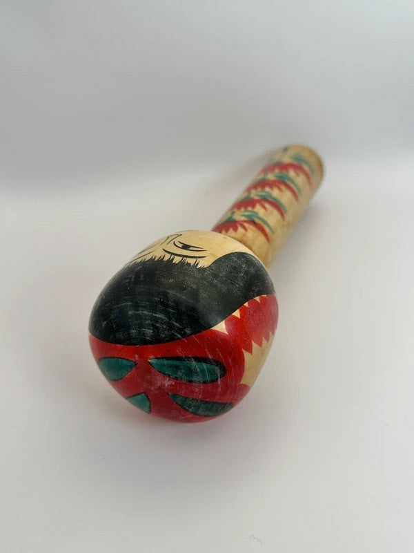 K25017 - Traditional Hijiori kokeshi by Shoichi Sato