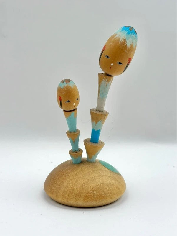 K10035 - Omiyage kokeshi Sprouts Emerging from Soil