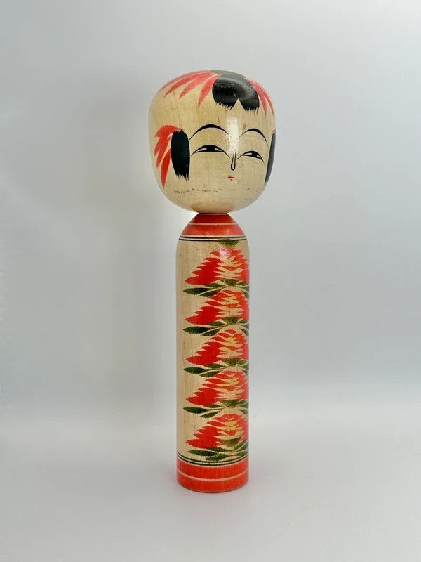 K20006 - Traditional Zao kokeshi by Yasumitsu Omiya