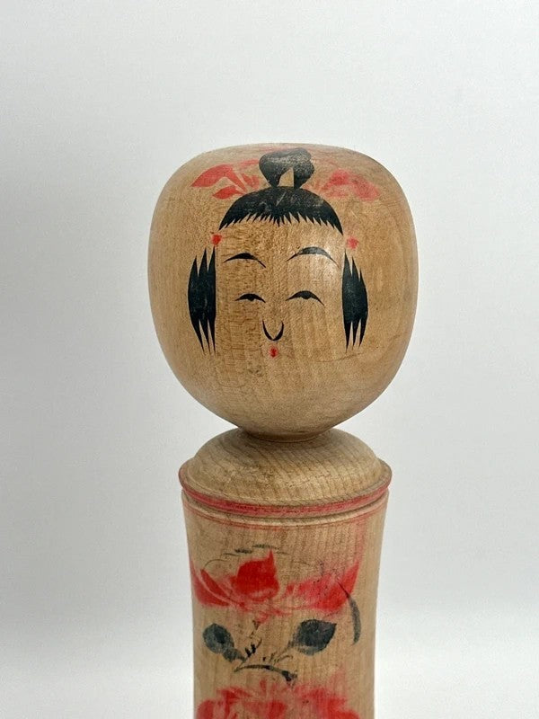 K20025 - Traditional Naruko kokeshi by Shoji Sakurai 桜井昭二