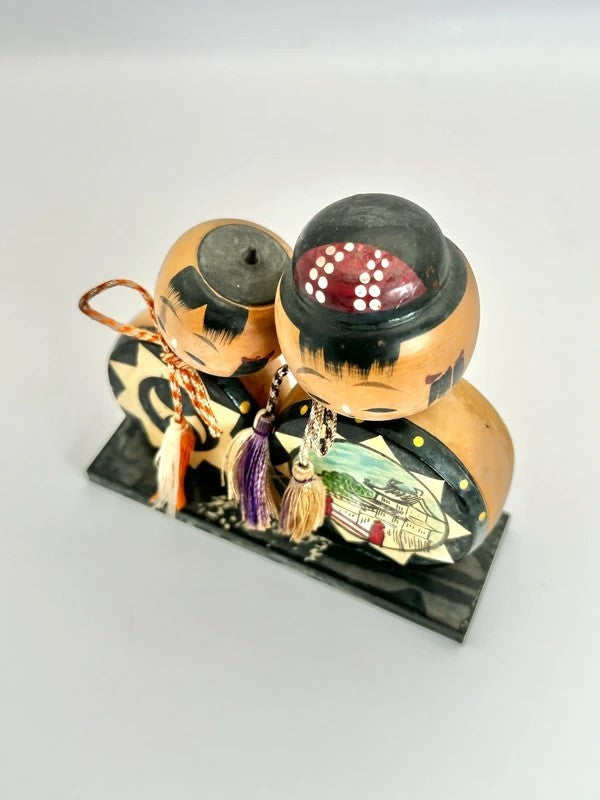 FT81 - Vintage omiyage taiko kokeshi