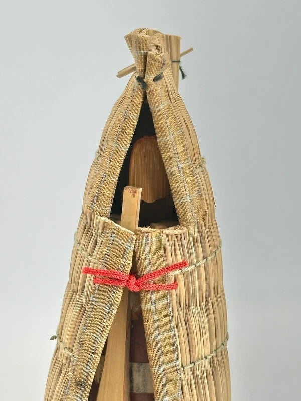 FT66 - Japanese Folktoy doll with snowcoat