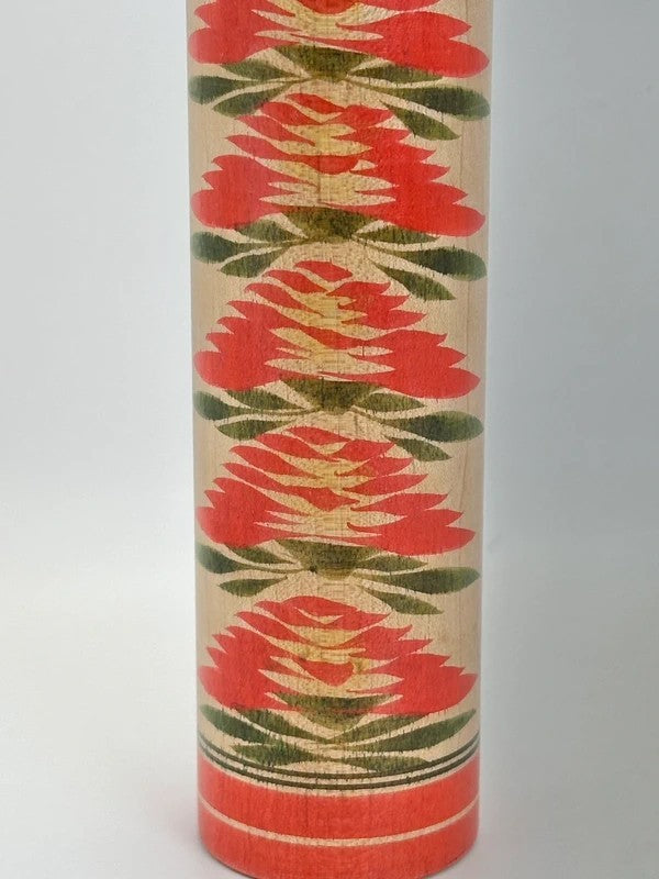 K20006 - Traditional Zao kokeshi by Yasumitsu Omiya