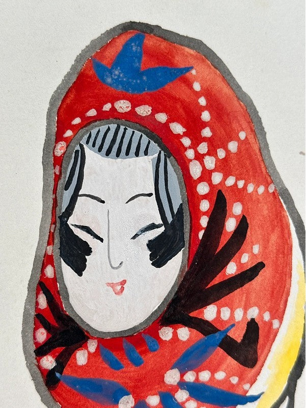SHP146 - Vintage orignal shikishi artwork card
