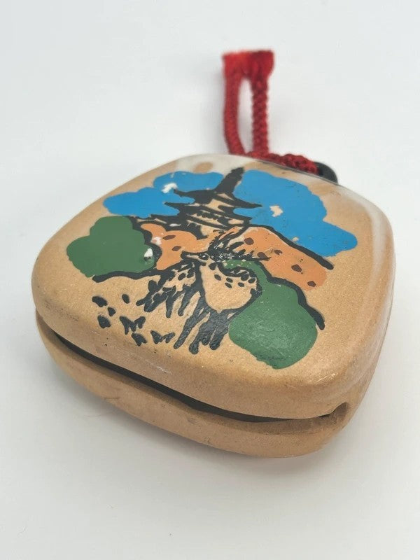 CB009 - Japanese Clay bell ornament Dorei Hōryū-ji Temple 法隆寺