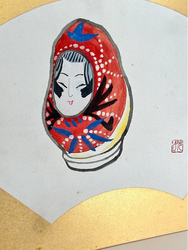 SHP146 - Vintage orignal shikishi artwork card