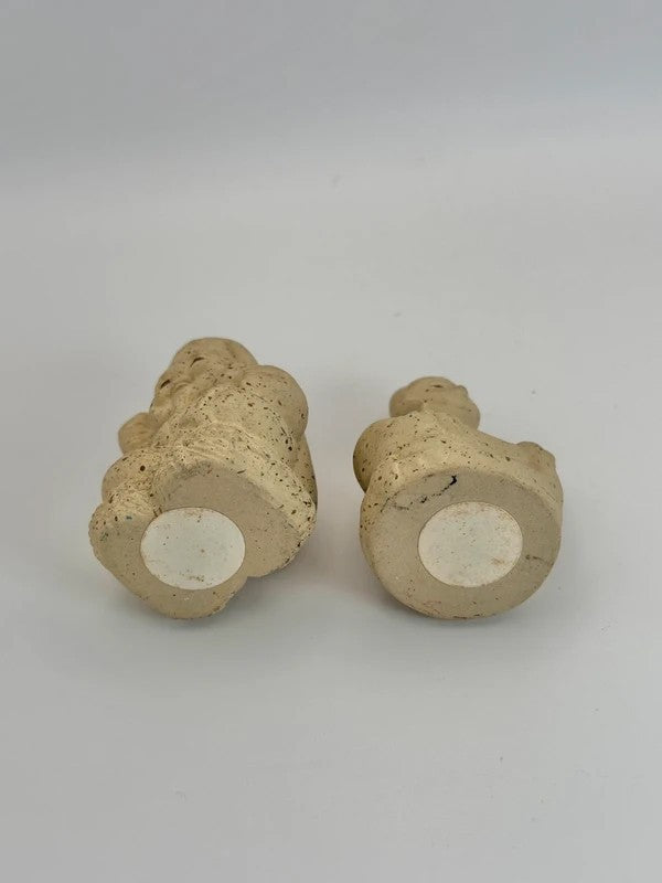 Vintage Japanese clay folk toy