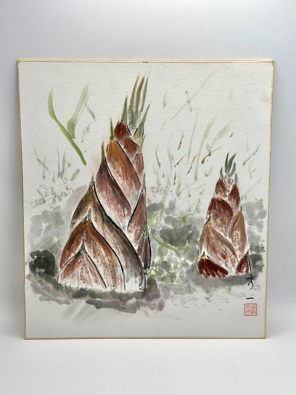 SHP38 - Vintage orignal shikishi artwork card