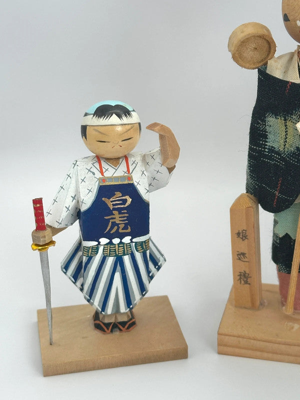 FT44 - Omiyage vintage Japanese kokeshi doll