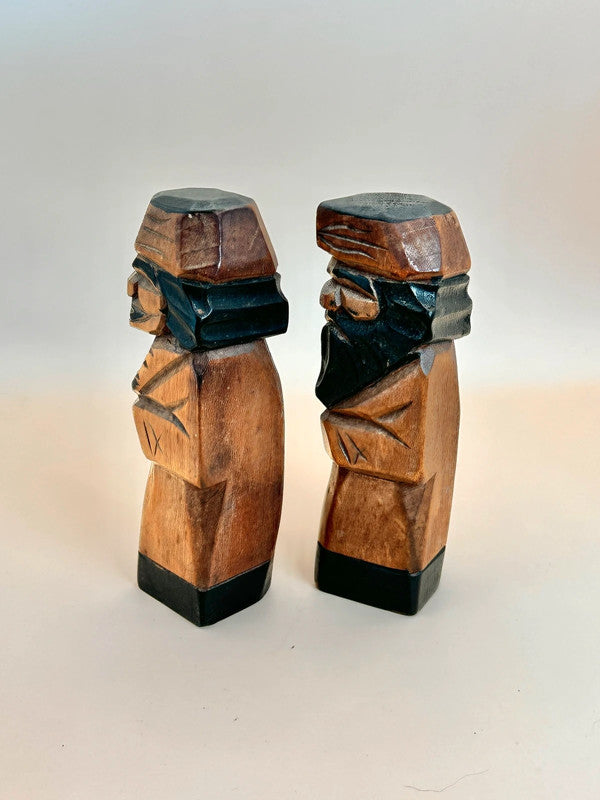 K10143 - Paire de poupées Sosaku – Ensemble couple Aïnou