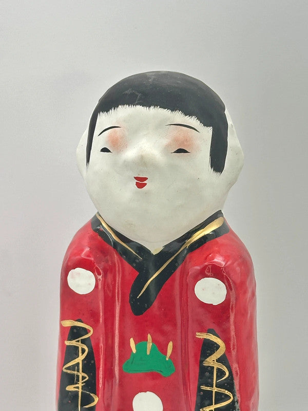 FT09 - Paper mache Hokosan Hariko doll