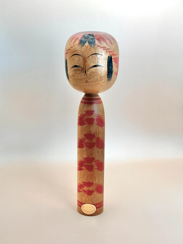 Kokeshi Togatta traditionnel par Tetsuro Sato