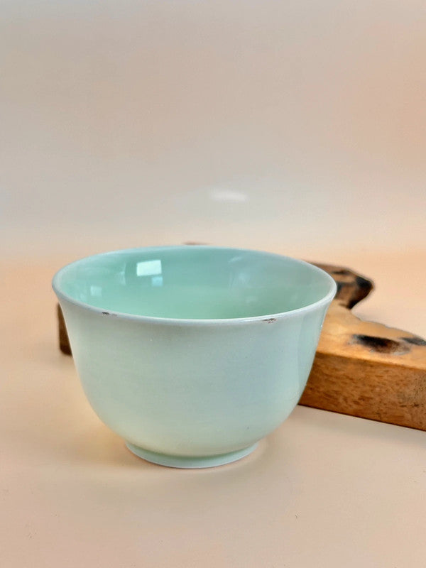 TB08 - Service à thé avec base en bois Wabi-Sabi