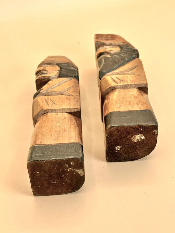 K10143 - Paire de poupées Sosaku – Ensemble couple Aïnou
