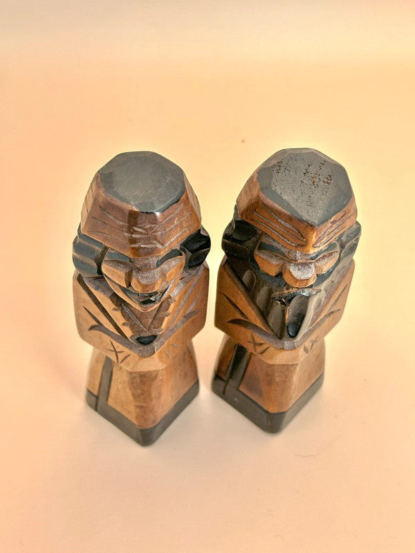 K10143 - Paire de poupées Sosaku – Ensemble couple Aïnou