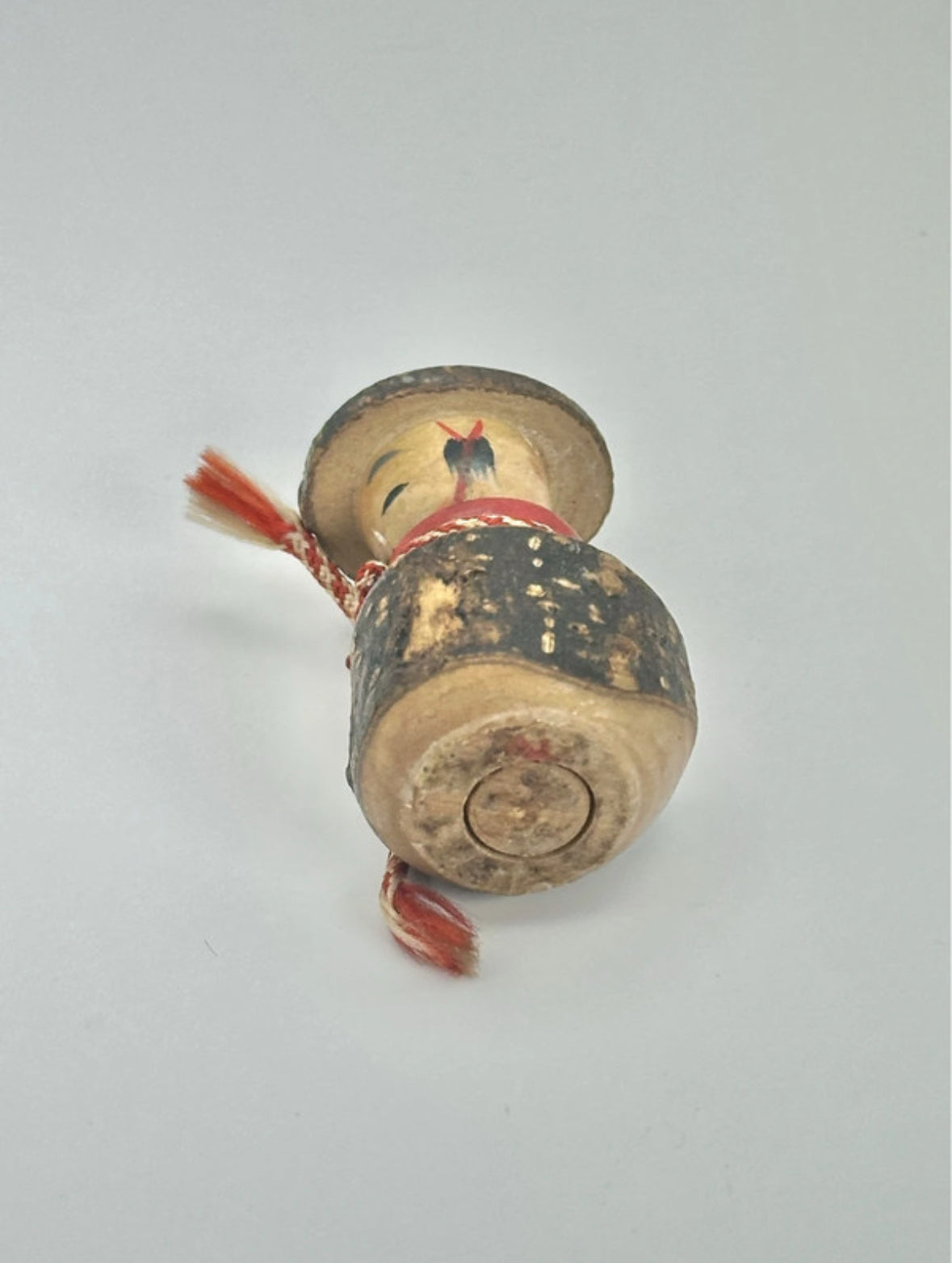 K15012 - Bobblehead Kokeshi Doll with Hat – Sake Jar Body