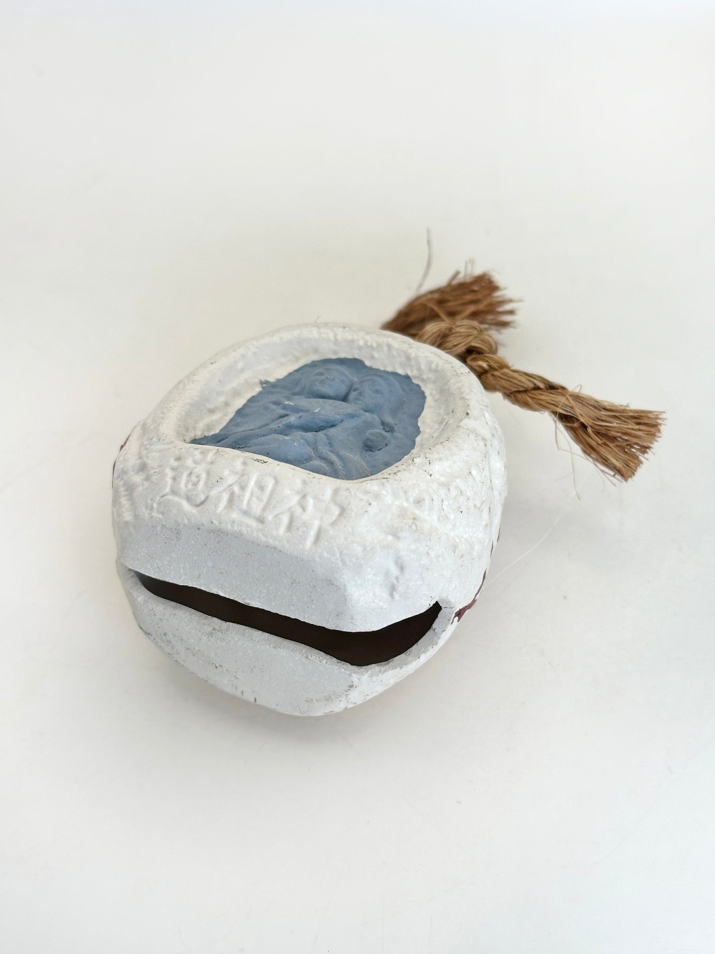 CB165 - Dōsojin clay bell ornament Dorei 道祖神