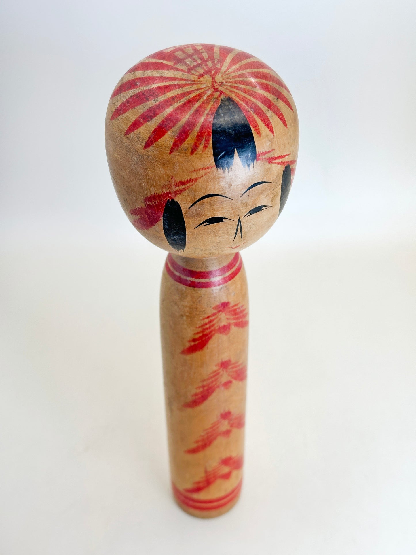 K25115 - Togatta Kokeshi by Tomio Sato 佐藤富雄