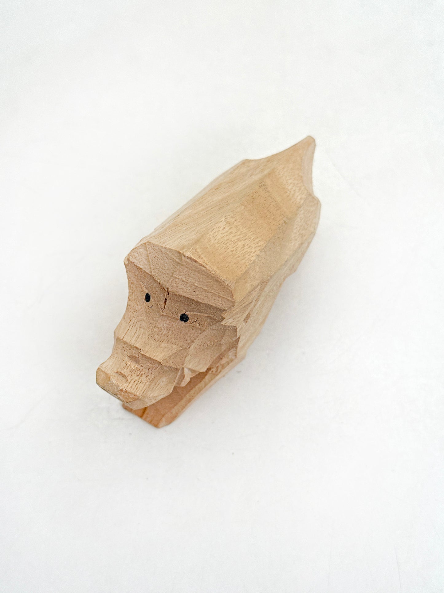 FT461 - Wood Carving Zodiac Boar Atsuta Jingū 熱田神宮