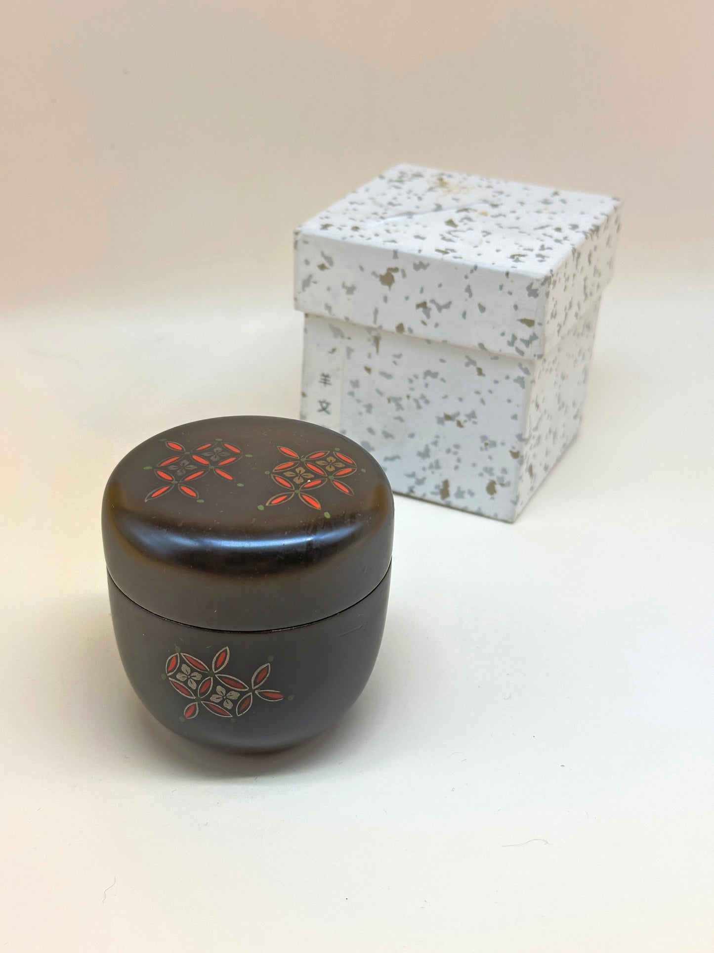 TC06 - Vintage Japanese Lacquerware Tea Caddy 茶入
