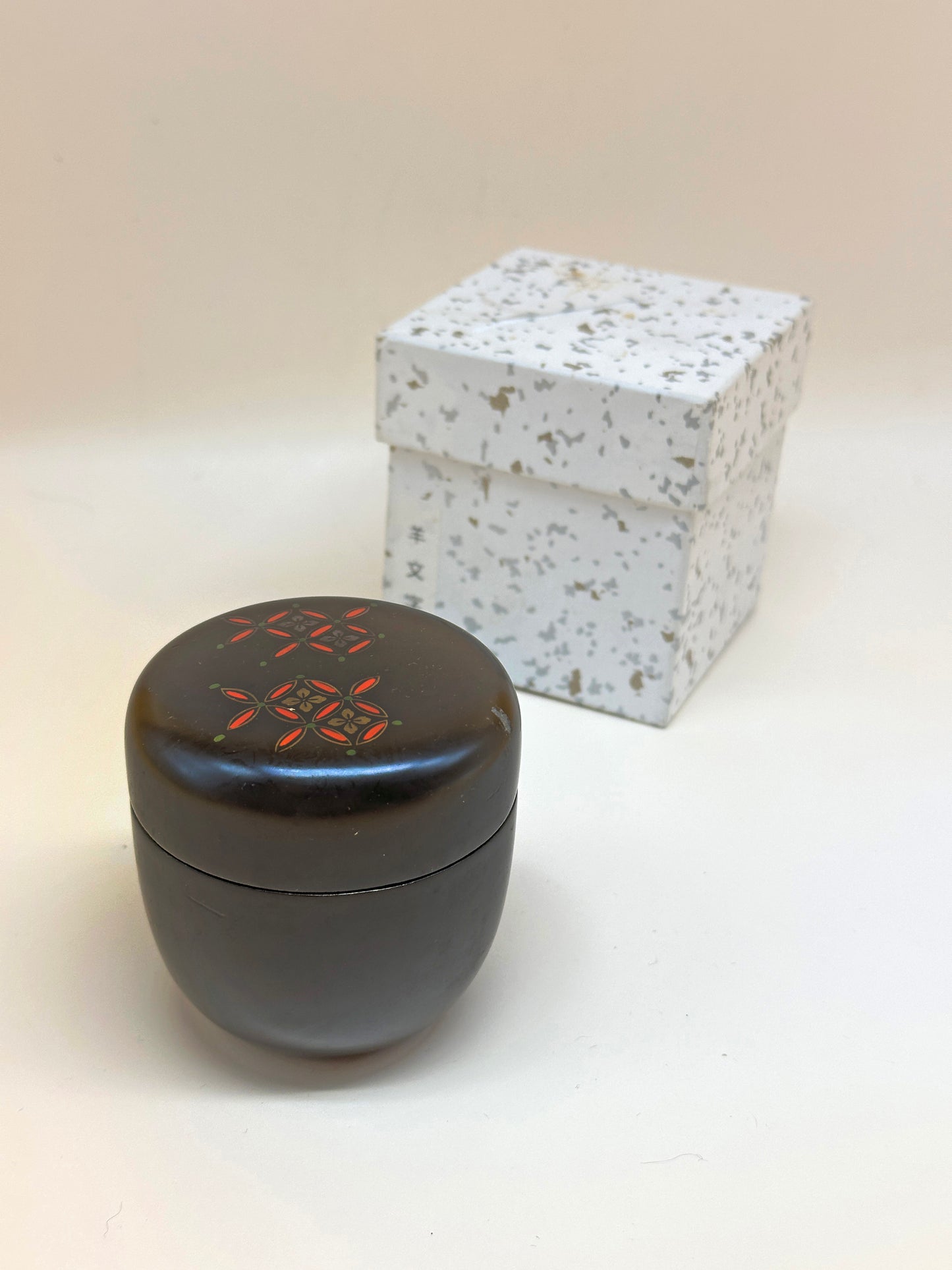 TC06 - Vintage Japanese Lacquerware Tea Caddy 茶入