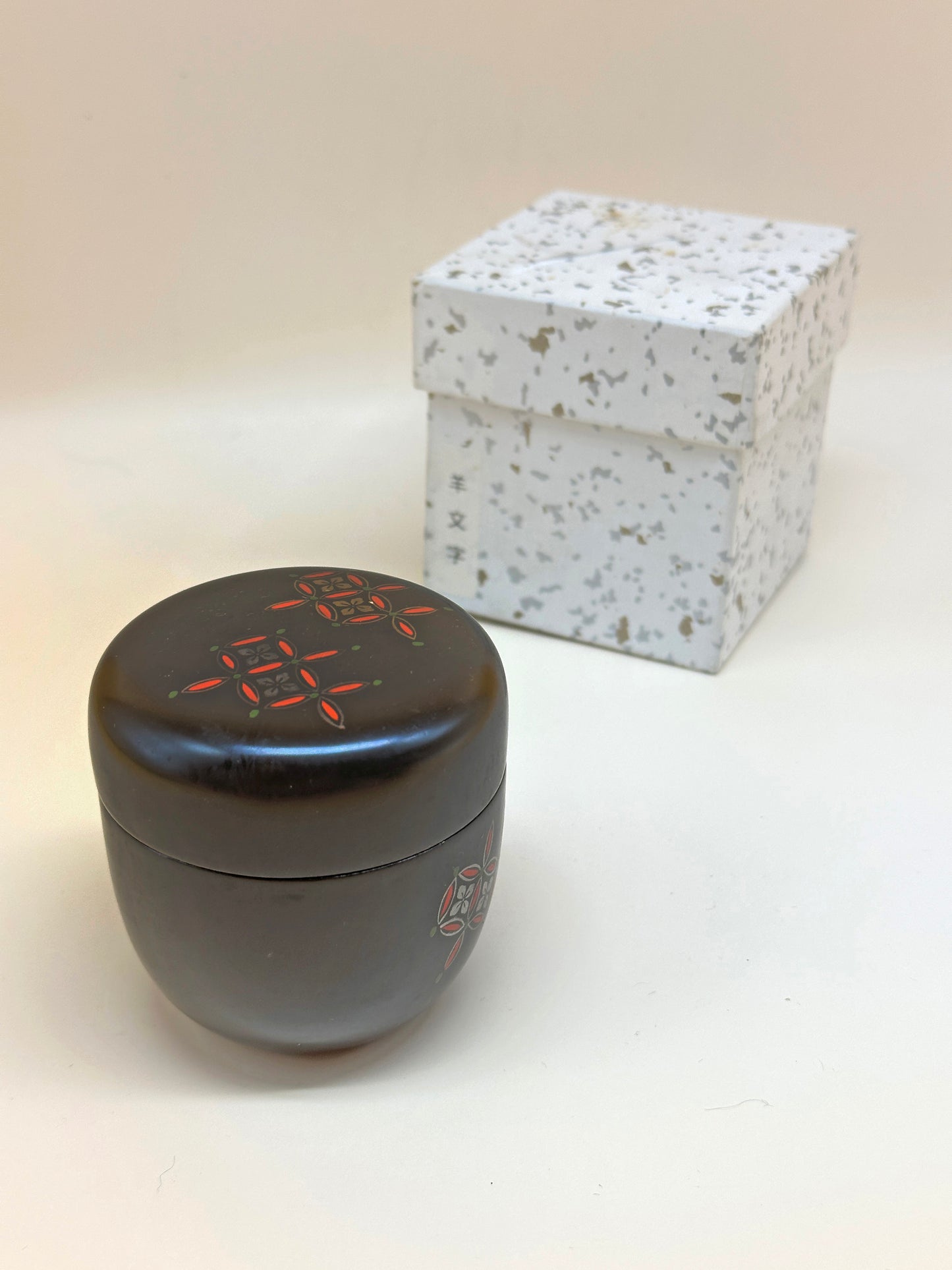 TC06 - Vintage Japanese Lacquerware Tea Caddy 茶入