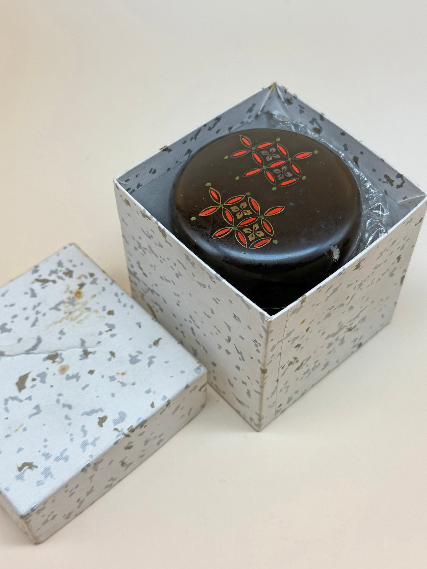 TC06 - Vintage Japanese Lacquerware Tea Caddy 茶入