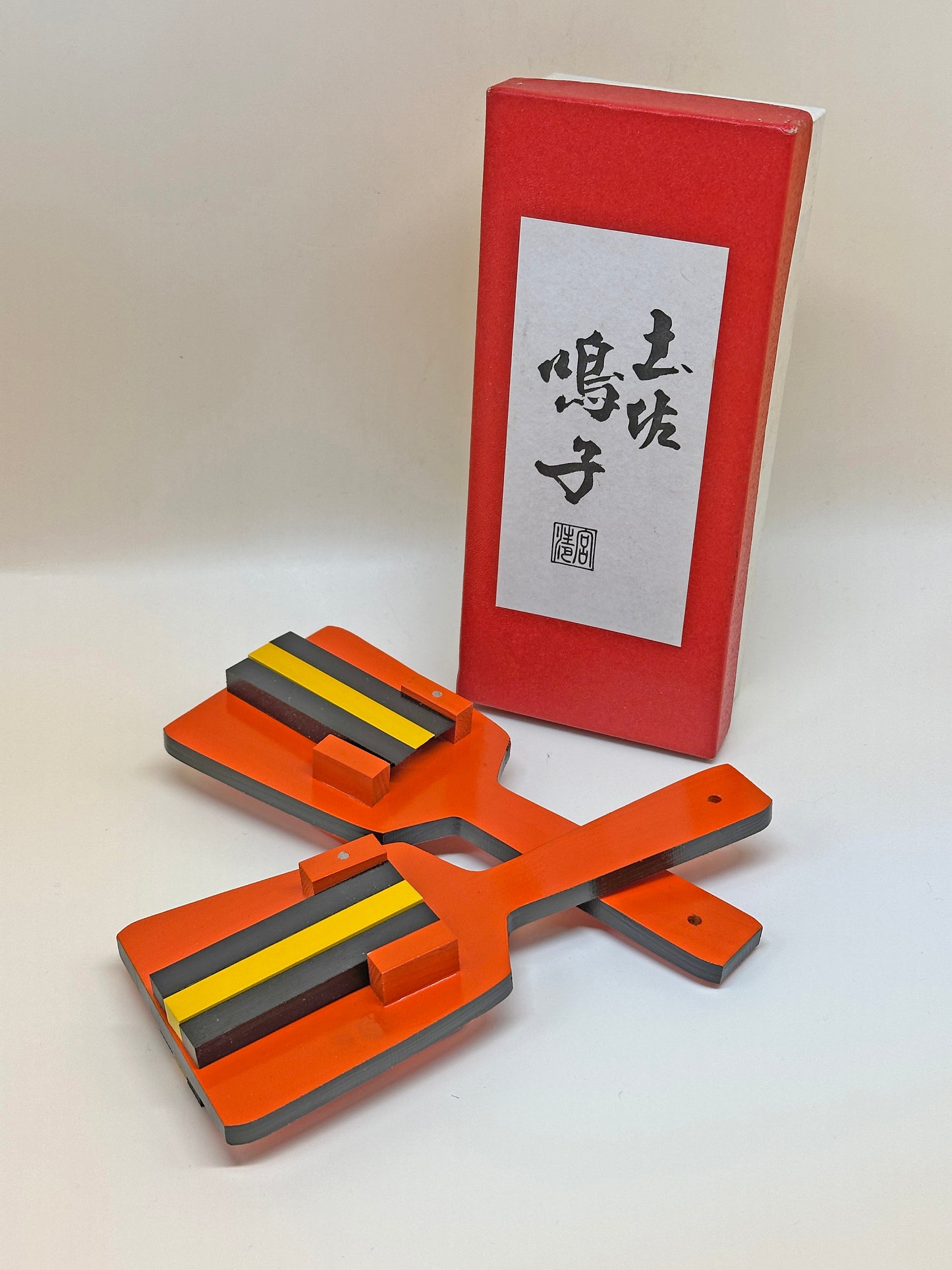 FT214 - Japanese naruko clappers instruments 鳴子