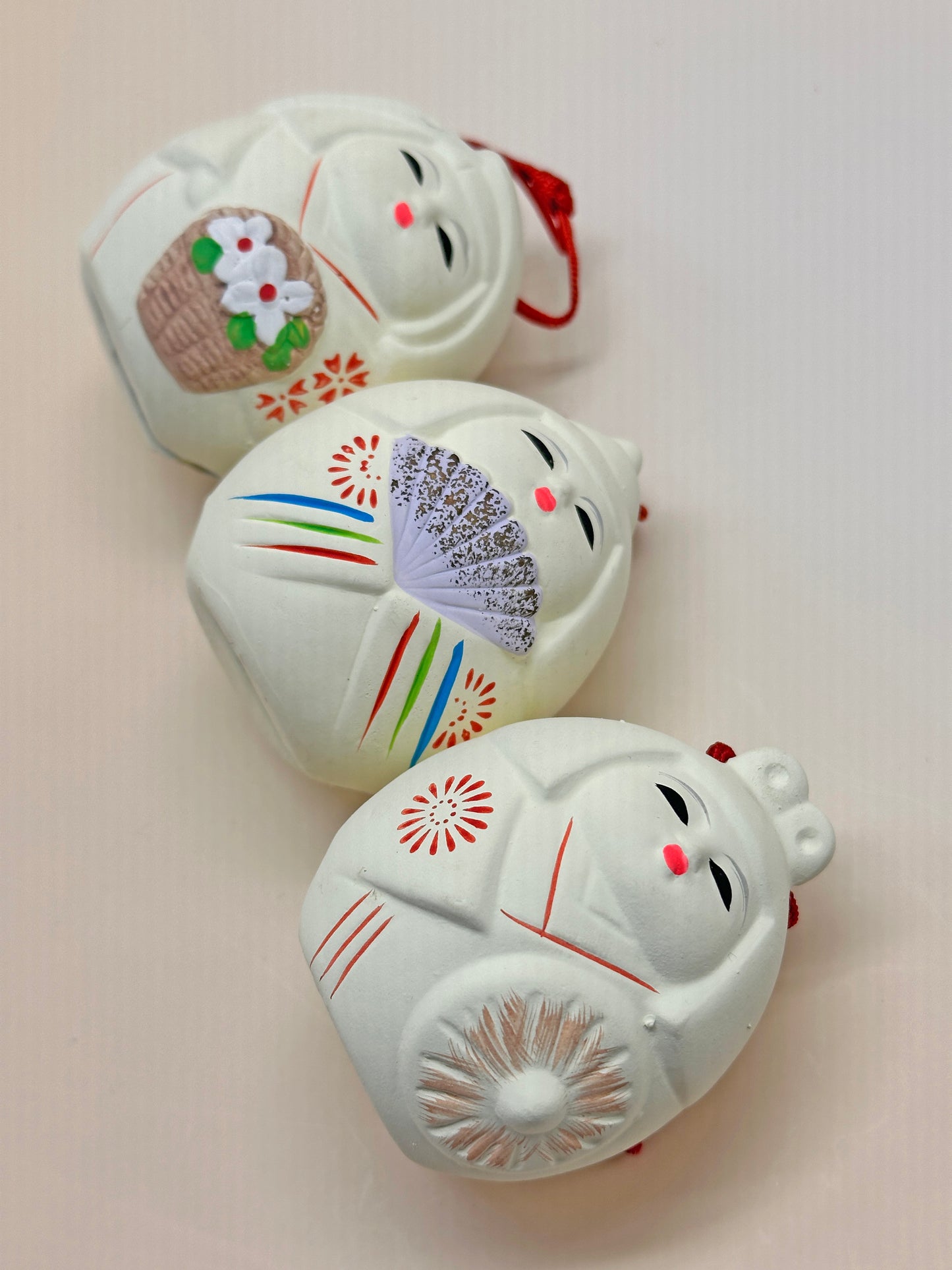 CB084 - Mino-yaki Dorei Clay Bell Set 美濃焼