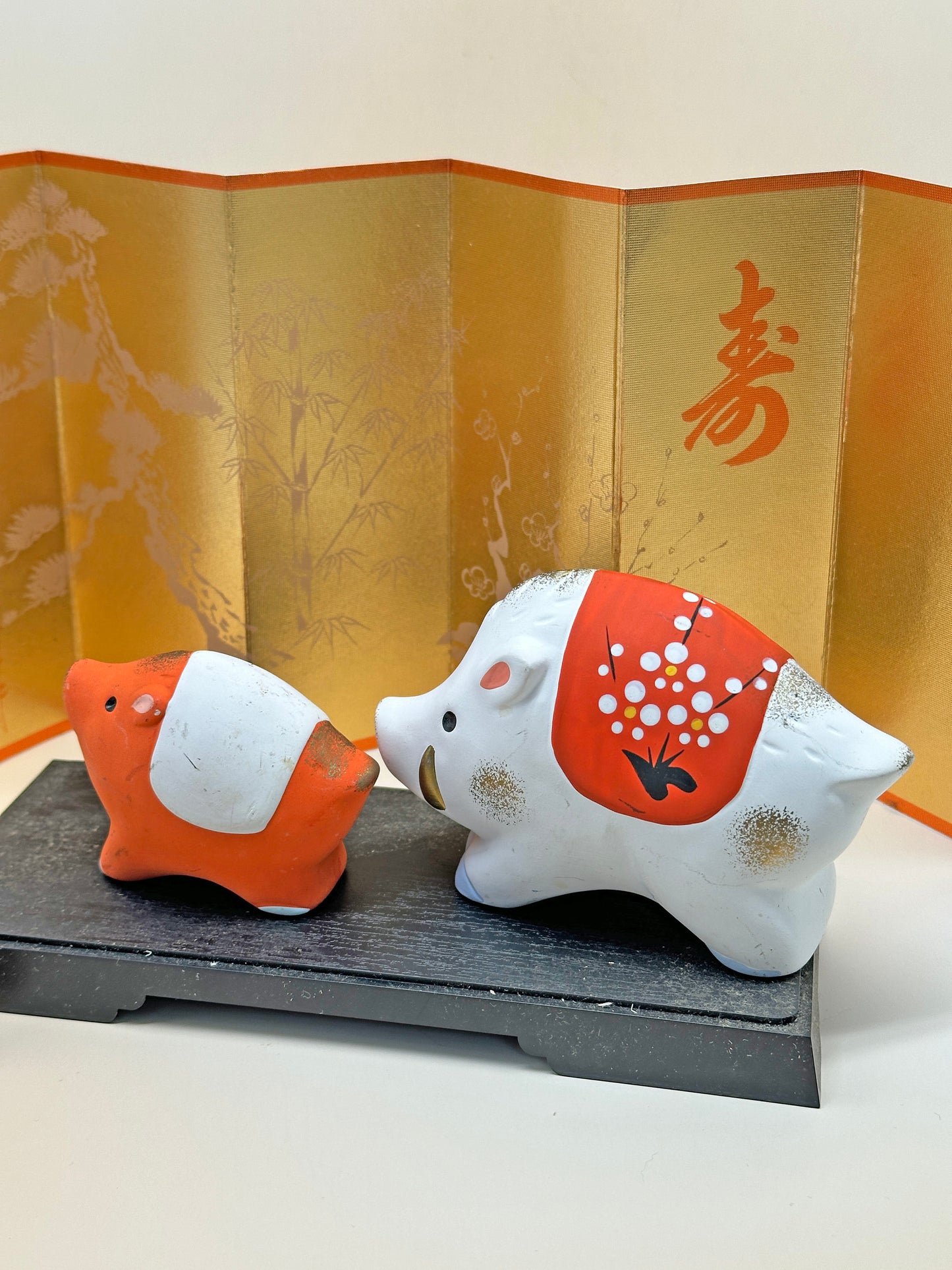 FT220 - Boar Pig Shōfuku Eto figurine by Shōhō 昭峰