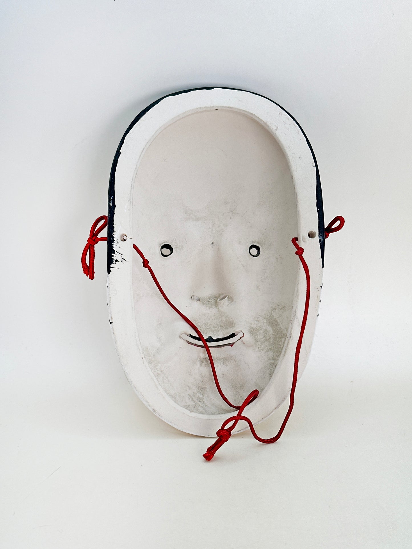 FT334 - Vintage Ceramic Noh Mask 小面