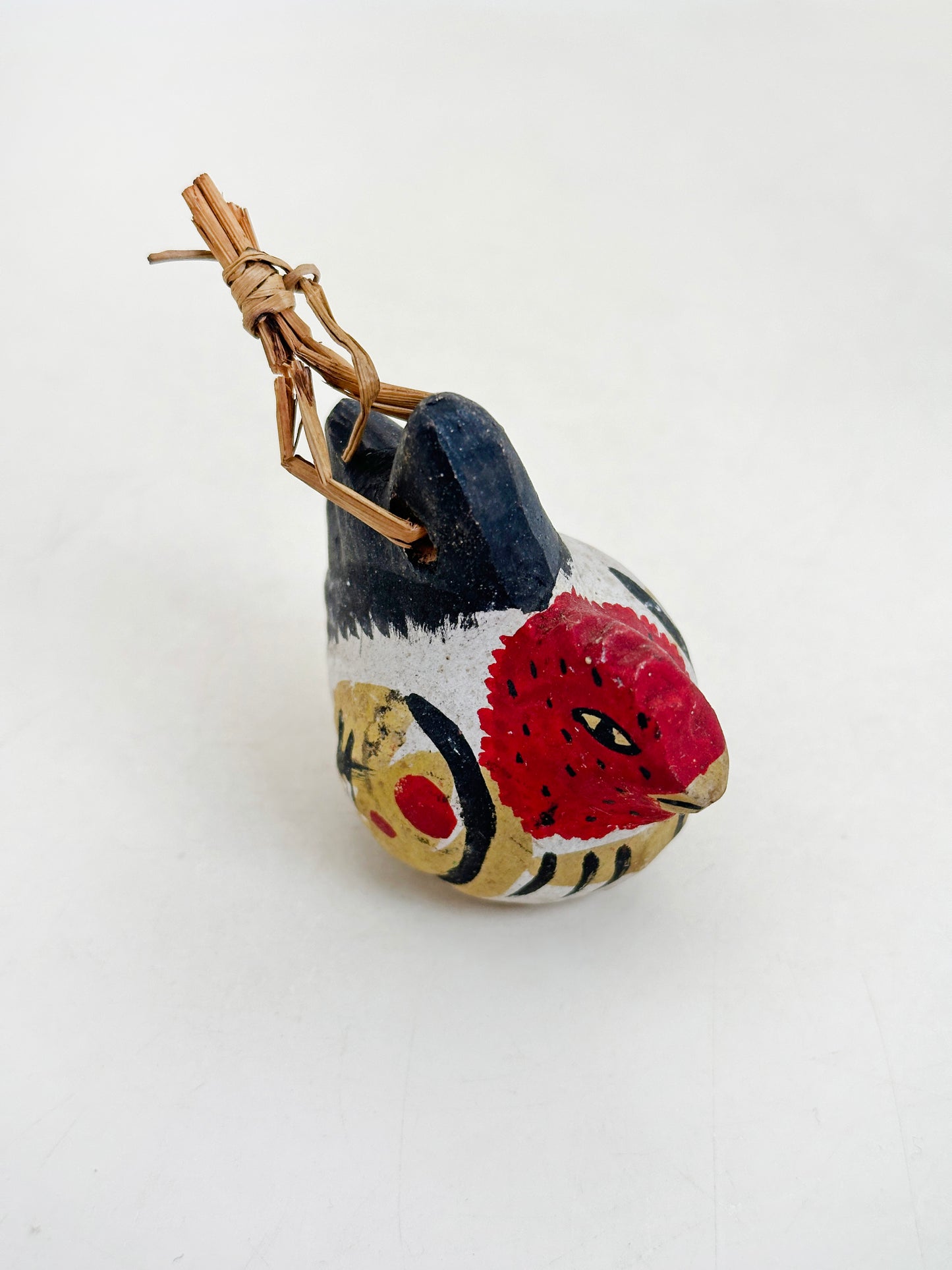 CB287 - Dorei Clay Bell of Rooster Nogomi Ningyō のごみ人形