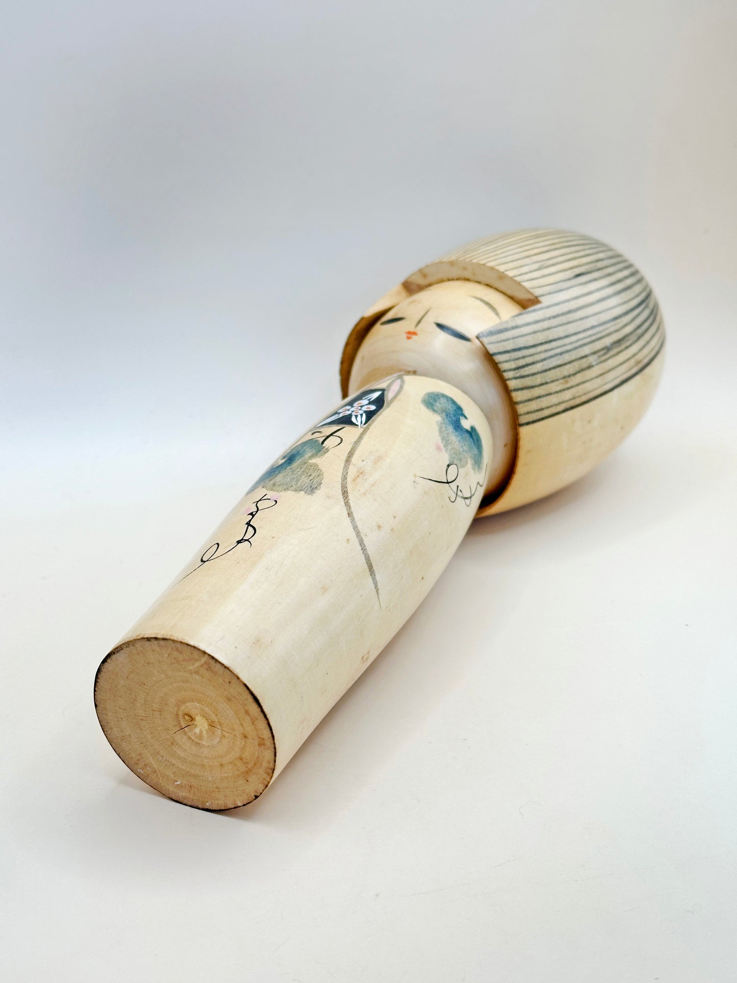 K25062 - RARE Sōsaku Kokeshi by Hajime Miyashita 宮下はじめ