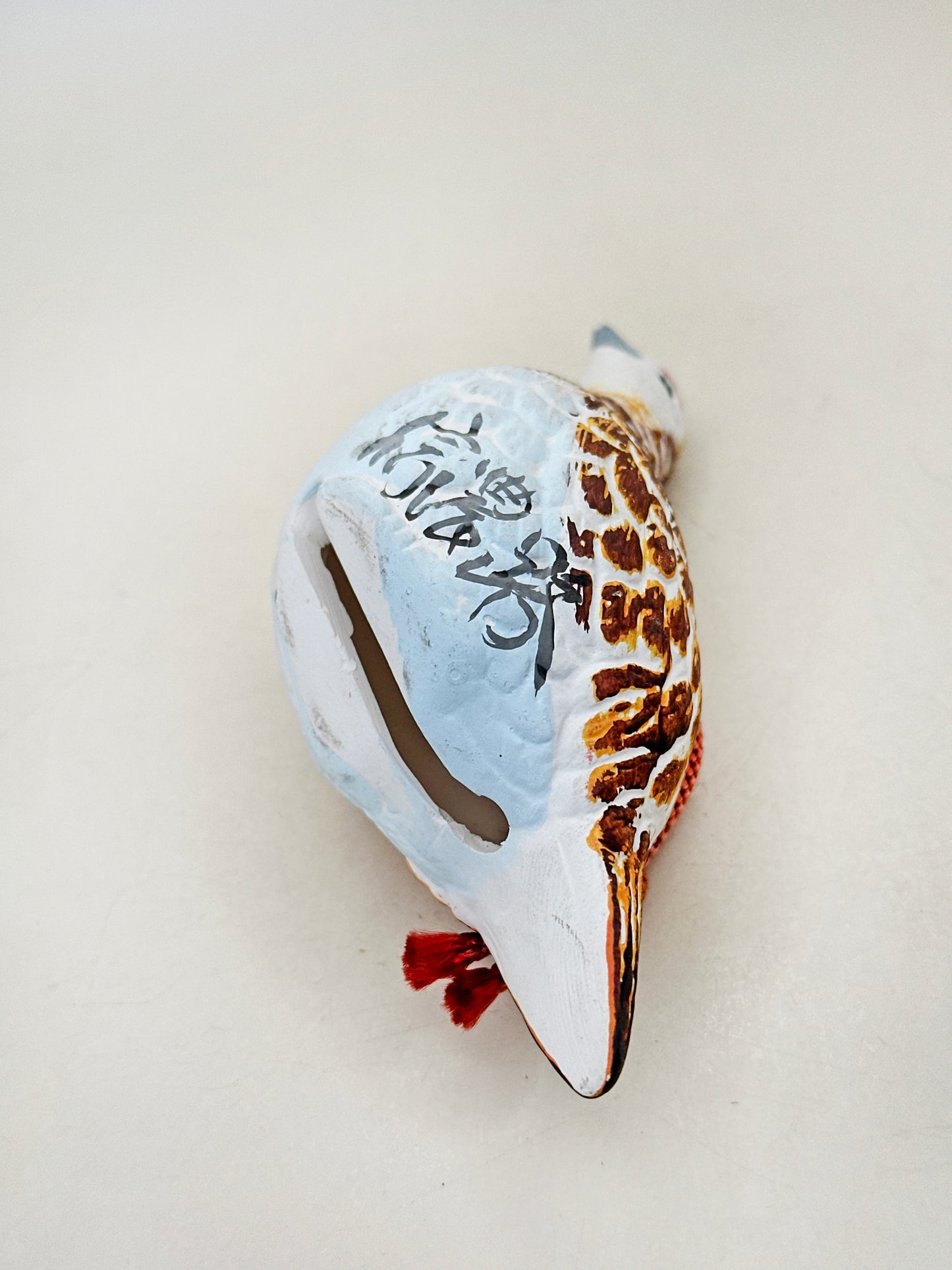 CB208 - Raichō Dorei Clay Bell from Shinanoji 信濃路