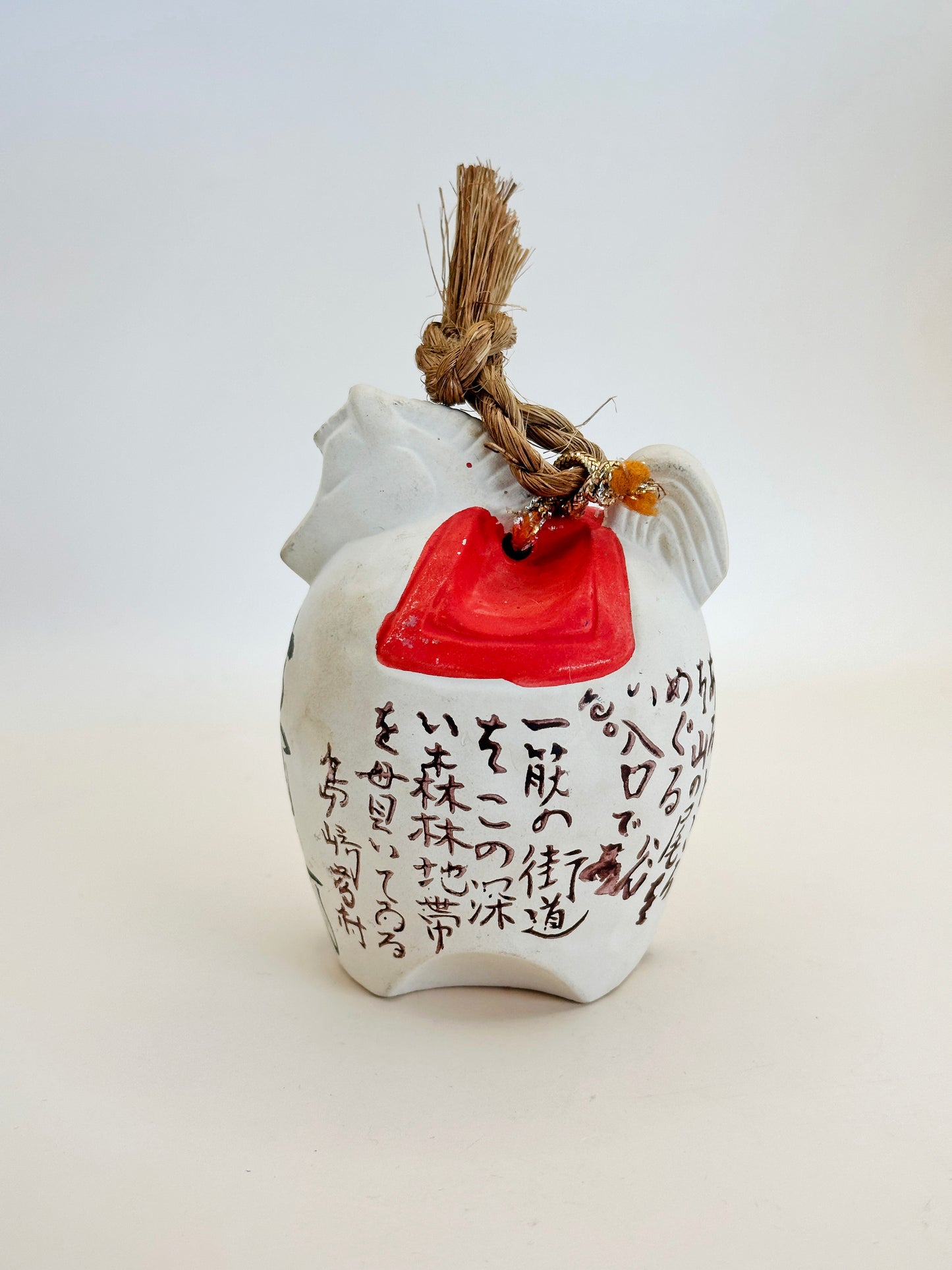 CB096 - Large Dorei Clay Bell - Kiso horse 木曽馬