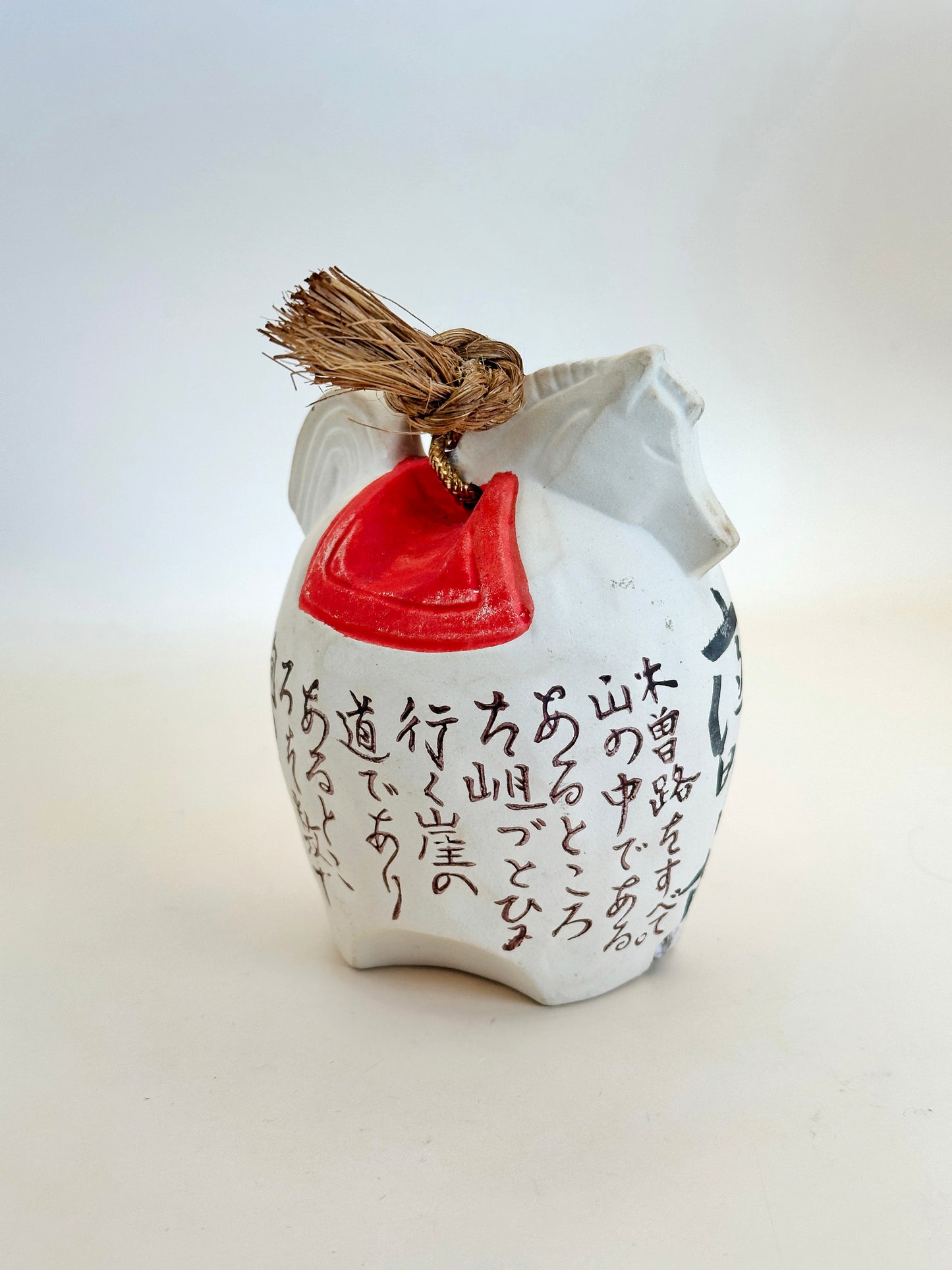 CB096 - Large Dorei Clay Bell - Kiso horse 木曽馬