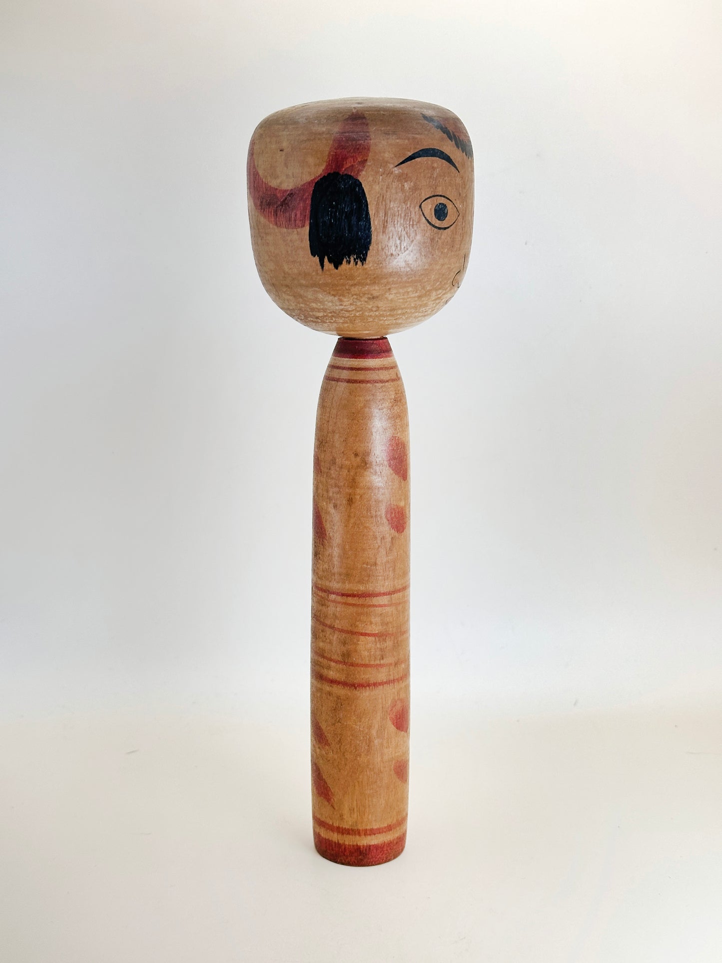 K25066 - Traditional Tsuchiyu kokeshi by Haruo Sanpei 三瓶春男