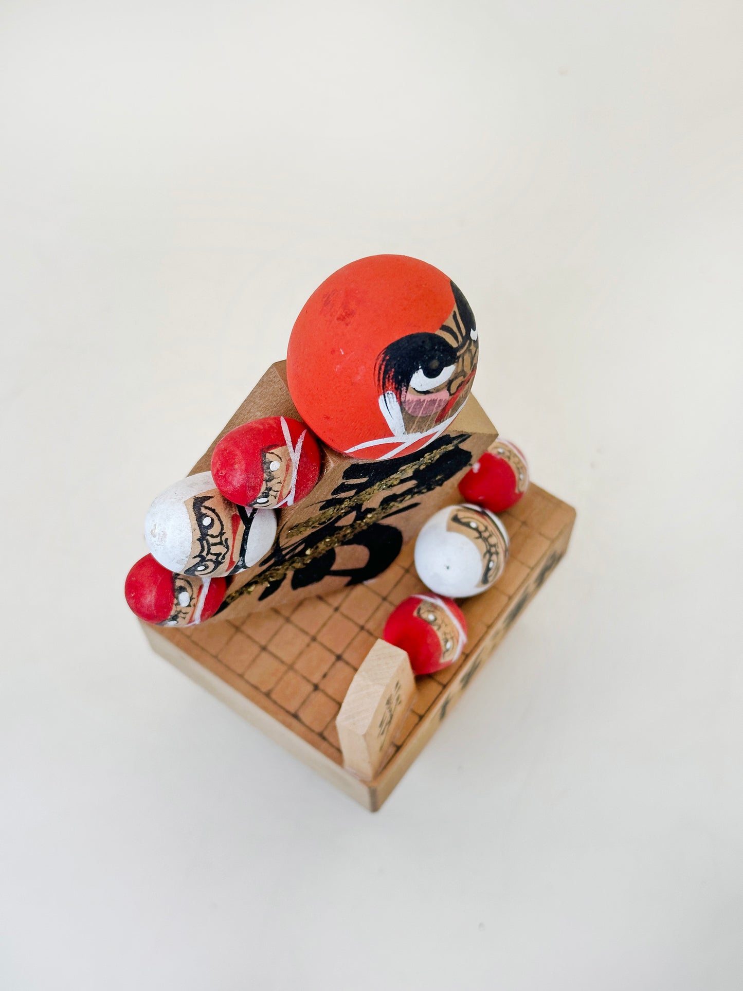 FT375 - Shogi Daruma Omiyage Kokeshi 将棋だるま