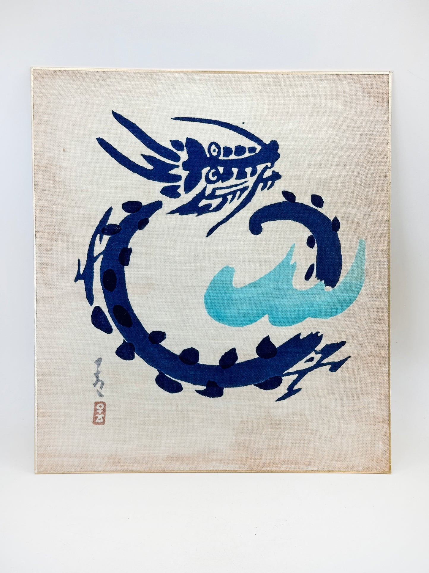 SHP282 - Shikishi artwork by Sano Takeo 佐野猛夫
