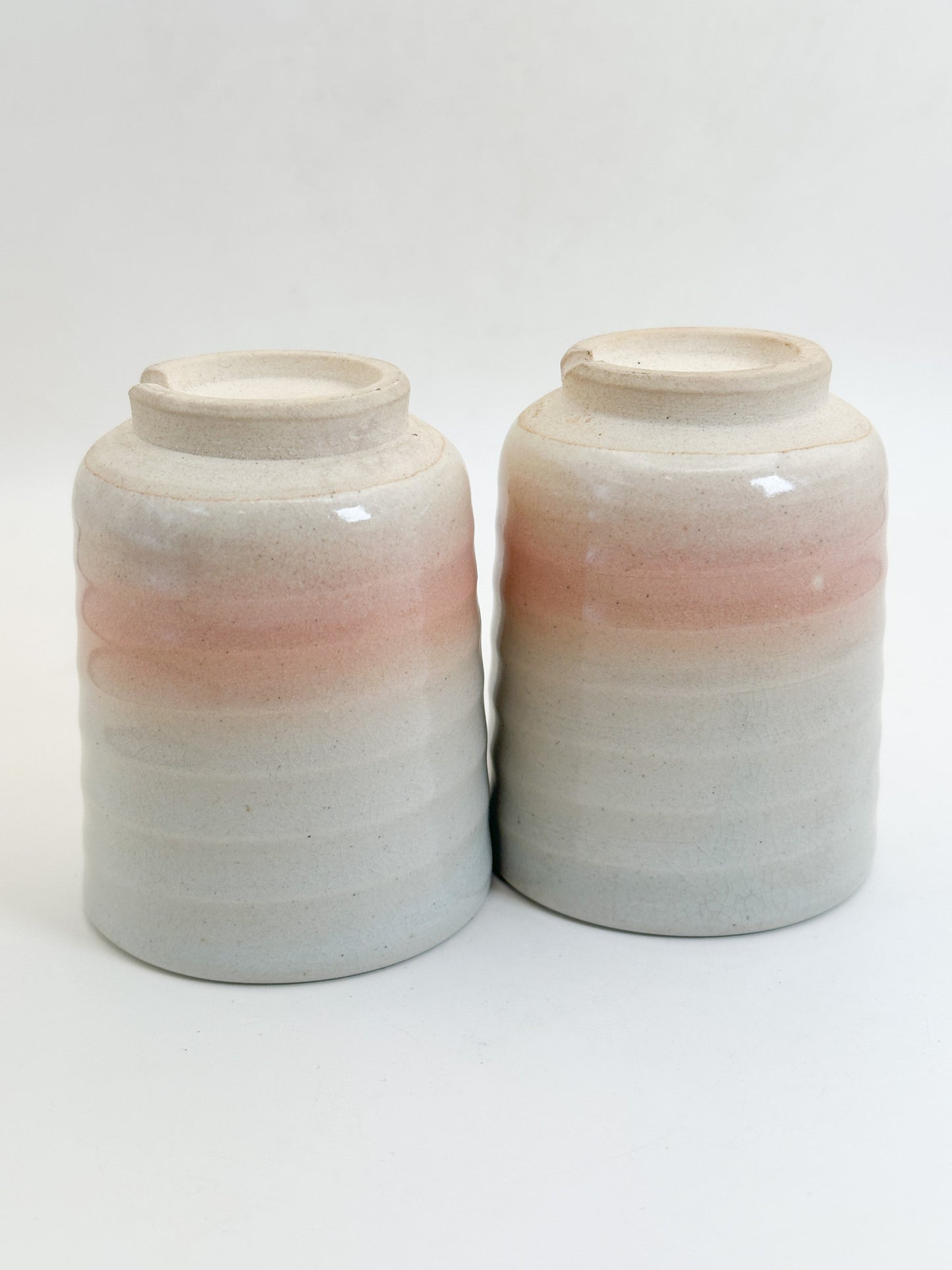TB379 - Hagi-yaki yunomi tea cup set 萩焼