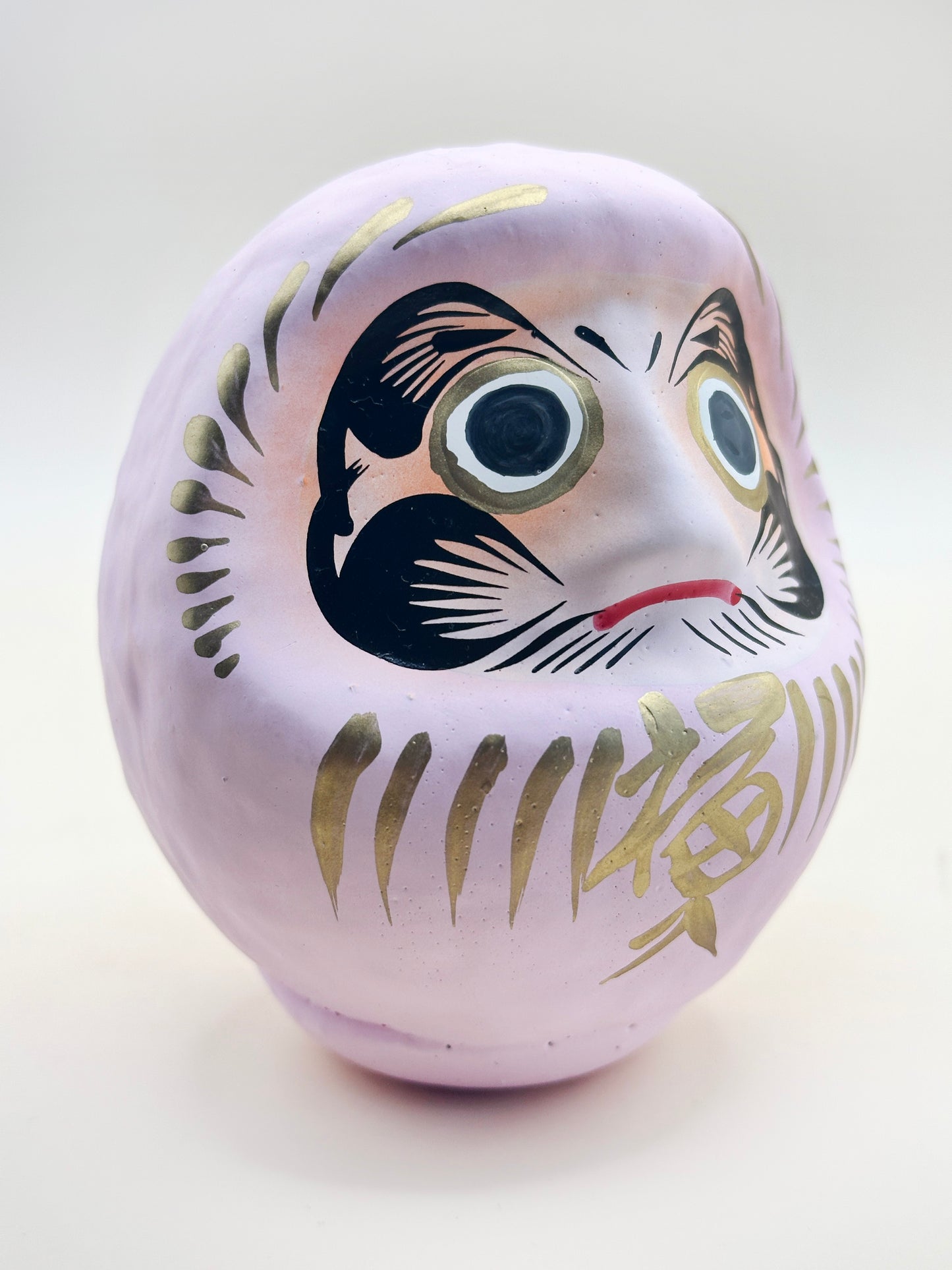 FT269 - Pink Daruma by Yoshida Daruma 吉田だるま
