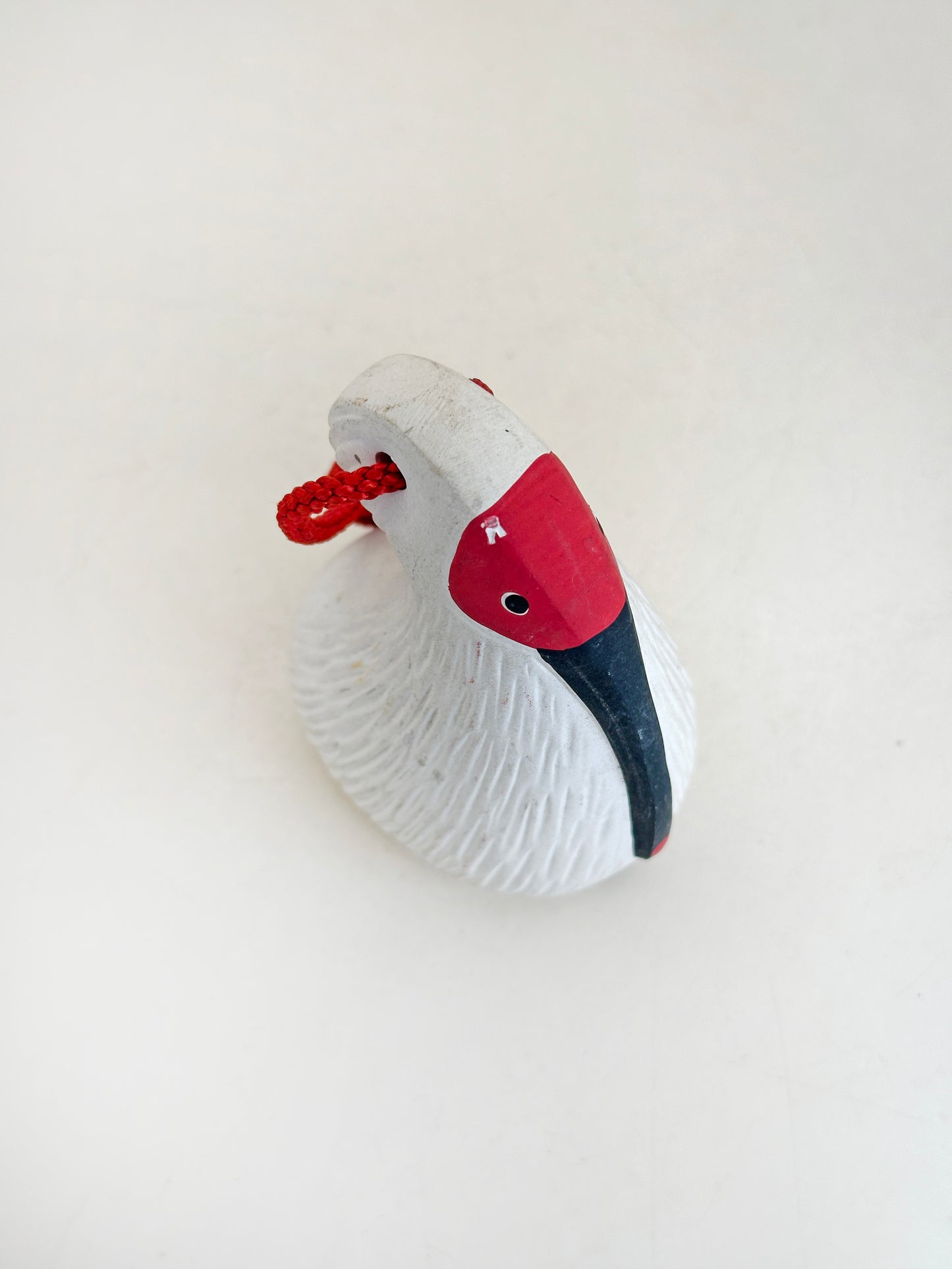 CB255 - Dorei Clay Bell of crested ibis 朱鷺
