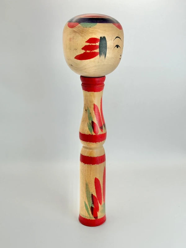 K30010 - Traditional Yajiro kokeshi by Eiichi Kokubun 国分栄一